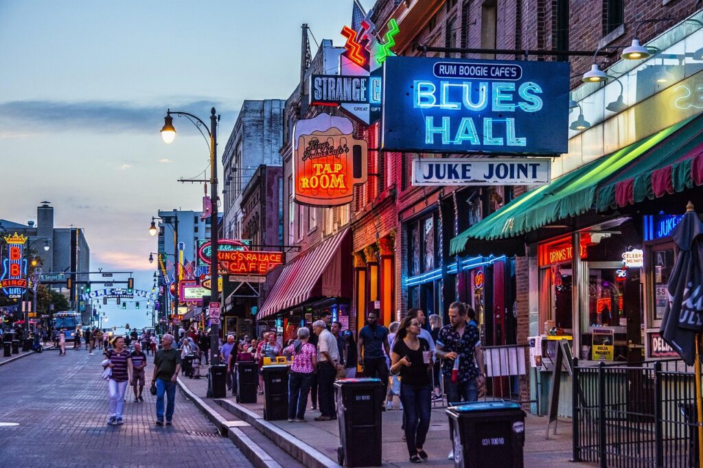 beale street, memphis, blues, music, sound, outdoor, avenue, city, urban, cultural, historic, records, recording, memphis, memphis, memphis, memphis, memphis